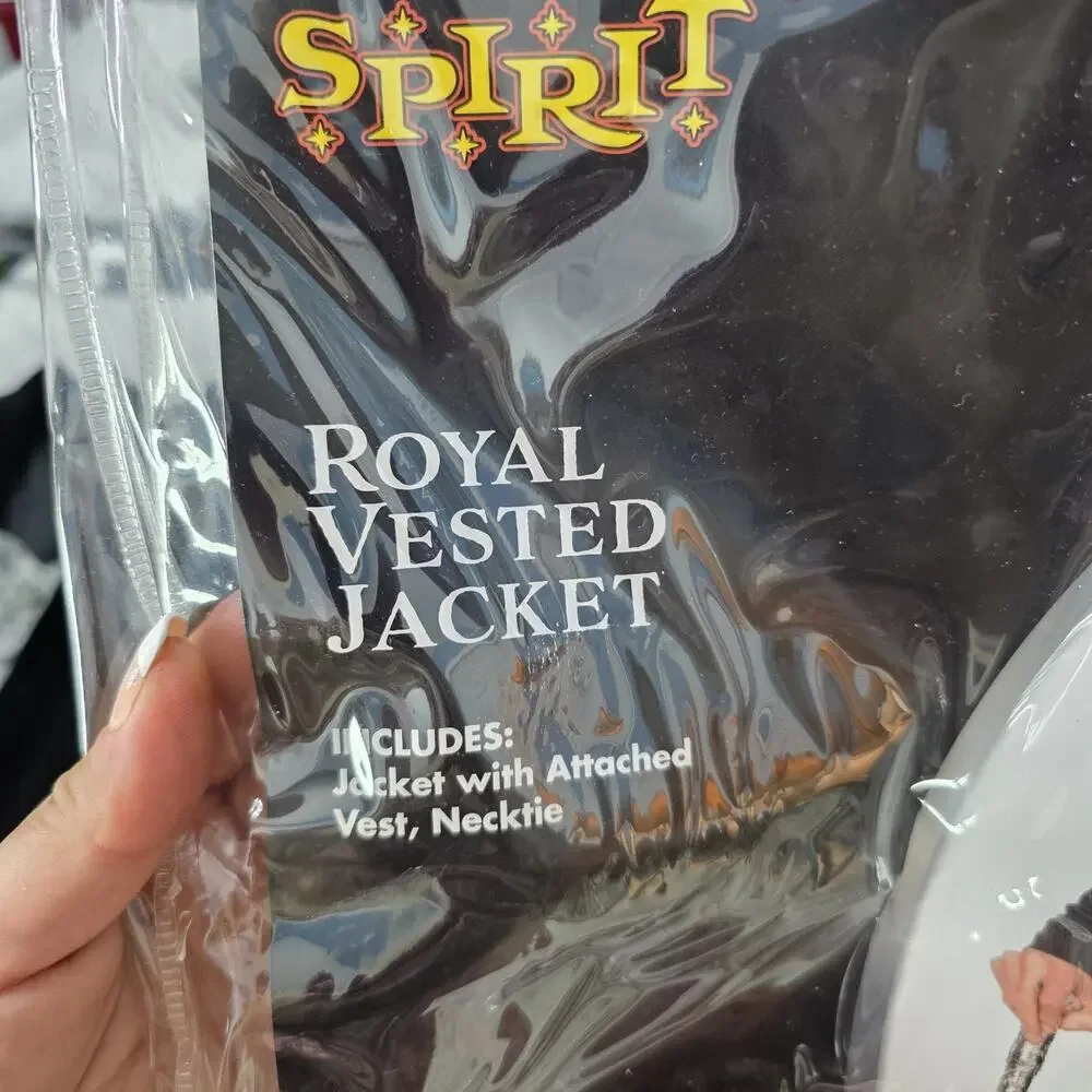 Spirit Halloween‎ Men M Englush Men Jacket Costume Royal Vested Jacket Size M - Picture 3 of 16